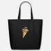 Chocolate Bears Icecream-Bear Black Eco-Friendly Tote Bag